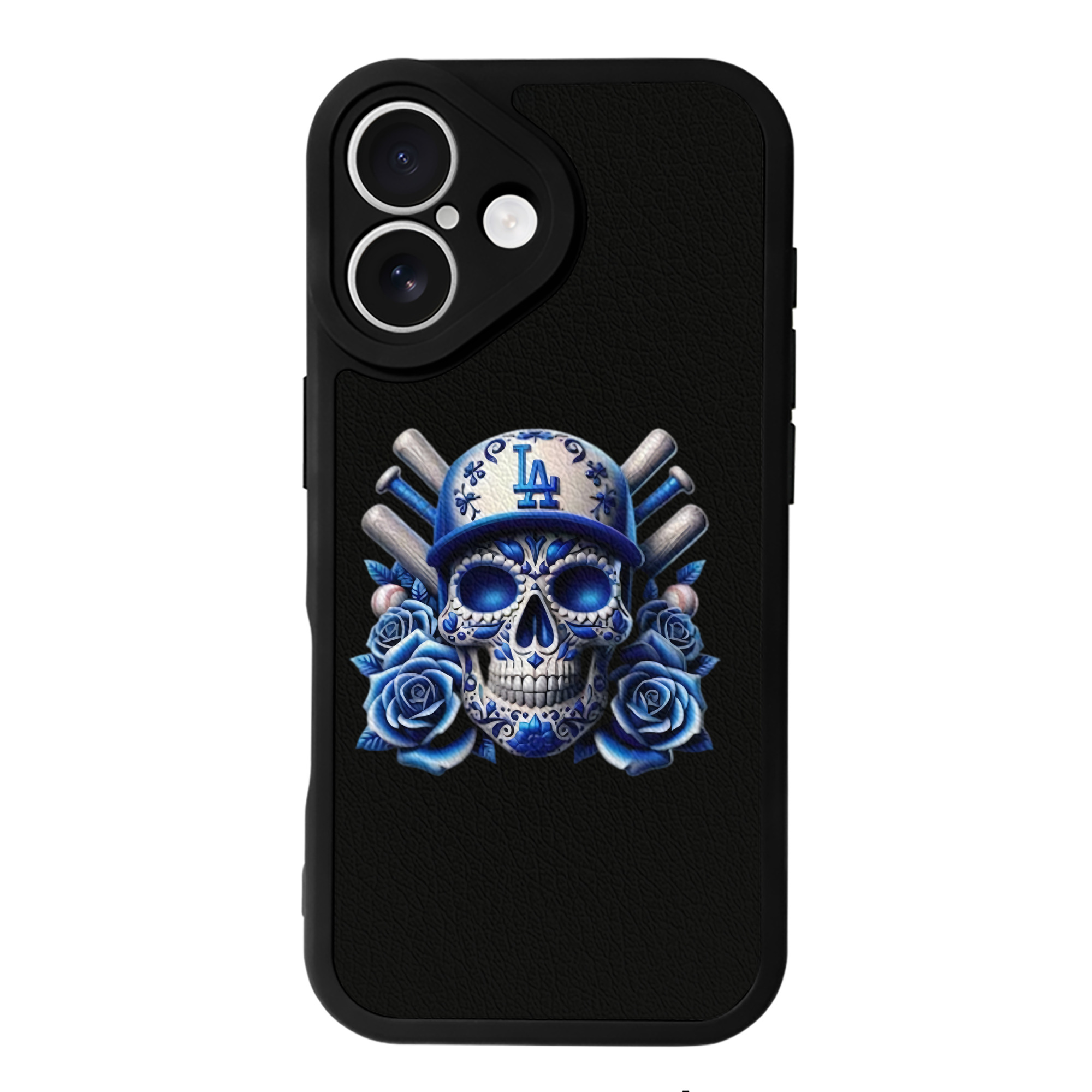  IPhone 16 Silicone Leather Case – UV Print, Lambskin Texture – Perfect Fit, Wireless Charging Compatible, Scratch Resistant, Precise Cutouts – Stylish Protection For IPhone 16